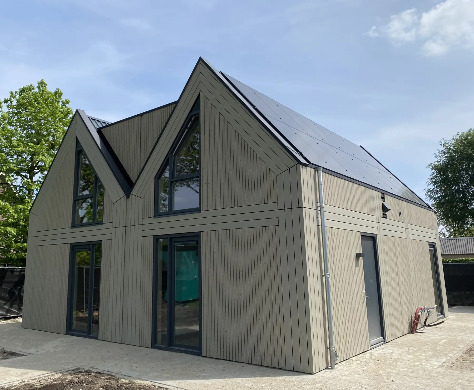 Twee duurzame woningen